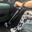 Hand Controls for Disabled Drivers, Portable Handicap Driving Hand Controlled Drive Assist for Injured, Left or Right Hand Both Available, Adjustable Length with Storage Bag