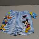 Disney Mickey Mouse Donald Duck Goofy Pluto Boys UPF 50+ Swim Trunks Shorts Bathing Suit for Toddler and Big Kids Size 6