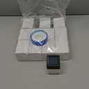 Hicarer 12 Pack Solar Fence Post Cap Lights 2in x 2in Solar Post Cap Fence Lights for Garden, Gazebos, Street Wall (White)