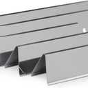 Weber Flavorizer Bars Set (5) Stainless Steel – Fits Spirit & Spirit II 300 Series (2013–2024), Enhances Smoky Flavor, Even Heat Distribution & Burner Protection