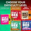 QUOKKA Family Word Games for Adults and Kids - Guess-in-Seconds Fun Spelling Slap Card Game for 2-6 Players - Hilarious Board Game for Family Night Ages 7+ to Make Your Brain Go Bananas