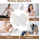 60 Pcs Disposable Castor Oil Pack Wrap for Belly Button, Butterfly Shape Organic Cotton Castor Oil Patches for Belly Button, Self-Adhesive Portable Highly Absorbent Belly Button Cover(Oil Not Included)