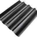Nonstick Perforated French Bread Baking Pan Carbon Steel French Pan Bread 4 Wave Loaves Loaf Bake Mold Kitchen Tray