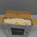 36 Pack Ivory White Taper Candles, 7-8 Hours Burn Time, Unscented, Smokeless and Dripless, 0.8 x 10 Inch Dinner Candle Set for Household, Wedding, Party and Home Dcor Candlesticks