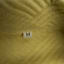 Verdusa Women's Zip Up Bomber Jacket Casual Long Sleeve Textured Lightweight Coat Business Casual Outfits Spring Fall Clothes Yellow, Medium