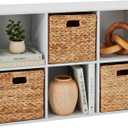 6-Cube Storage Organizer, Open Bookshelf 3 Removable Panels
Display Storage Bookcase