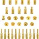 YAMAKATO Aftermarket 33pcs Carburetor Jet Kit w/ 11pcs Slow Pilot Jets and 22pcs Main Jets for Honda PWK Keihin OKO CVK KOSO PE PWM Yamaha Mikuni Carb Upgrade and Rebuild