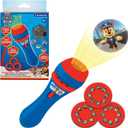 LEXiBOOK, Paw Patrol, Stories Projector, Torch Light and Projector with 3 Discs, 24 Images, Create Your own Stories, LTC050PA