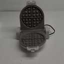 bella Flip-n-Store Waffle Maker with EverGood Ceramic Nonstick Coating, Fits-anywhere Kitchenware, Power Indicator Light, Cool Touch Handle & Cord Wrap, 7 Wide & 1" Deep Plates, 1000 Watt, Oatmilk