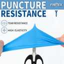 FINITEX Blue Disposable Nitrile Exam Gloves - 200 PCS/BOX 3.5mil Rubber Powder-Free Latex-Free Medical Cleaning Food Gloves