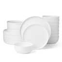 Lenox Modern White Porcelain 24-Piece Dinnerware Set for 8