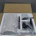 Floor Lamp with Linen Shade, Dimmable Tall Standing Lamp with Remote Control & 3 Color Temperatures, Modern Floor Lamps for Living Room Bedroom Office Corner, 9W LED Bulb Included (Beige)