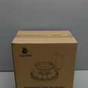 Incubators for Hatching Eggs Automatic Egg Incubator with Temperature Control Humidity Display 12 Egg Capacity for Chicken Duck Goose Eggs Digital Display Auto Turner 360° View