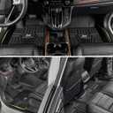 3W Cargo Liner Fit for Honda Pilot 2023 2024 2025 2026 TPE Custom Fit All Weather Honda Pilot Accessories 2023-2026 Odorless Anti-Slip Mats Trunk Mats Black