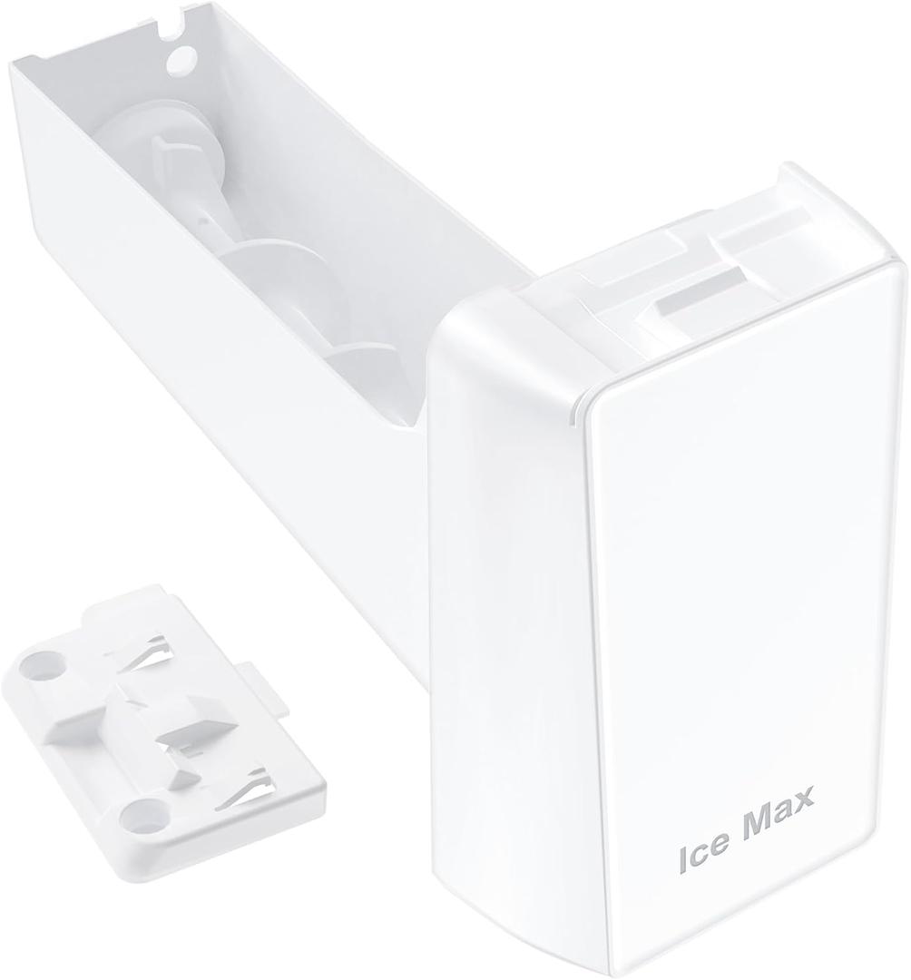 Upgraded DA97-20156B Refrigerator Ice Container Compatible with Samsung Ice Maker Replacement Ice Tray Parts DA97-20156A RF28R7201SR RF28R7351SR RF27T5201SR RF27T5201SG RF28HMEDBSR RF27T5501SR Ice Maker