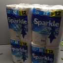 4 x Sparkle Pick-A-Size Paper Towels, 6 Double Rolls (660 Sheets Total) - Strong 2-Ply Towels for Kitchen Cleanup and Everyday Messes