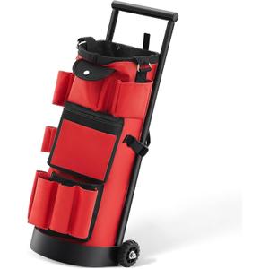 Air Acetylene Torch Kit Rolling Tote Bag, Compatible with 0386-0579, Brazing Torch Kit Tool Bag with Upgrade for B Tanks (Without Tanks), B Tank Carrier, Air Fuel, Acetylene