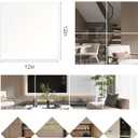 Wall Mirror Tiles 12x12 inch 4 Pack, Self Adhesive Plastic Mirrors for Wall Decor, Easy Install Stick-On Full Body Mirror Squares