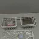 wall-mounted or over-the-sink storage organizer