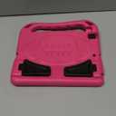 BMOUO Kids Case for iPad 9th/8th/7th Generation (iPad 10.2 Inch, 2021/2020/2019) with Built-in Screen Protector, Durable Shockproof Handle Stand iPad 9th 8th 7th Generation Case for Kids, Rose