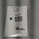 Christmas Snowman Figurines Set of 4 - Hand-Painted Resin Snowmen with Christmas Tree, Gift Box, Wreath & Welcome Sign - Winter Decor & Gift for Tiered Tray, Mantel, Tabletop, Windowsill