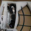 Soliom- Bird Feeder with Camera, 5W Solar Powered, AI Identify Species, Smart Wild Bird Watching, 2K Live View, Instant Arrival Alerts,Large 2.7L Seed Capacity, Metal Squirrel Chew-Proof - BF08 Green