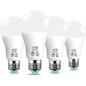 UCB Alexa Light Bulb 130W Equivalent, Smart Light Bulbs Warm White to Daylight Tunable, A19 E26 Bluetooth LED Bulbs Work with Alexa Only for Bedroom Kitchen Living Office No WiFi Required 4 Pack