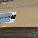 Amazon Basics Kitchen Storage Baker's Rack with Removable Wood Top, Chrome/Beige, 24"W x 59"H x 18"D