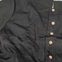 GRECERELLE Women's Black Summer Short Sleeve Button Crew Neck Elegant Business Work Bodycon Mini Short Dresses, XX-Large