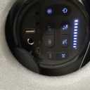 Large Bluetooth Speaker, 260W Peak Powerful Loud Sound with Deep Bass, 15Hr Playtime, Fast Charge, TWS, Cool Lights, Portable Outdoor Speaker Wireless for Party, Camping, Beach, Backyard, Home, Work (Black)