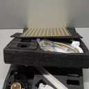 gotonovo Rainfall Bathroom Shower System Rain Shower Head and Handle Set Wall Mounted Shower Complete Combo Solid Brass Pressure Balancing Shower Mixer Valve 12 Inch, Brushed Gold