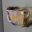 Highlight Ash Blonde Wig 18 Inch Medium Length Wavy Glueless Ombre Mixed Brown Grey Blonde Lace Front Wig Pre Plucked HD 13x4 Synthetic Lace Front Wigs for Women