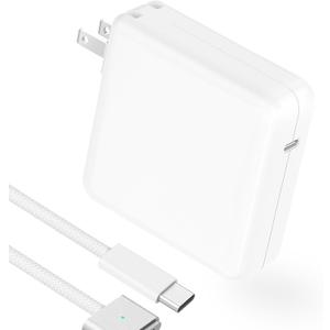 Charger for MacBook Pro 14 16 inch Mac Air 13.6 15 inch M5 M4 M3 M2 M1 2026 2025 2024 2023 2022 2021, 96W / 70W Power Adapter, 6.6FT USB C to Magnetic 3 Cable LED, Powerful Magnetic, Original Quality