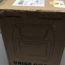 CHEFMAN Multifunctional Digital Air Fryer+ Rotisserie, Dehydrator, Convection Oven, 17 Touch Screen Presets Fry, Roast, Dehydrate, Bake, XL 10L Family Size, Auto Shutoff, Large Easy-View Window, Black