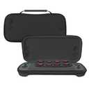 Anleo Carrying Case for Nintendo Switch 2 (2025), Switch 2 Large Capacity Protective Hard Case Portable Travel Bag with 8 Game Card Slots(Black)