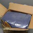 Honeycomb Outdoor Chaise Lounge, 22.5 x 70, Textured Solid Indigo Blue Chair Cushion for Patio Furniture