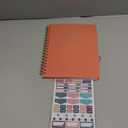 Monthly Planner 2025-2026 (7.4'' x 9.6''), 18 Months Agenda Planner from Jul 2025-Dec 2026, Calendar 2025 with Pocket, 120GSM Paper, Pink