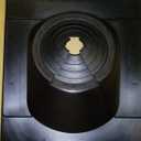 2 piece retrofit pipe flashing