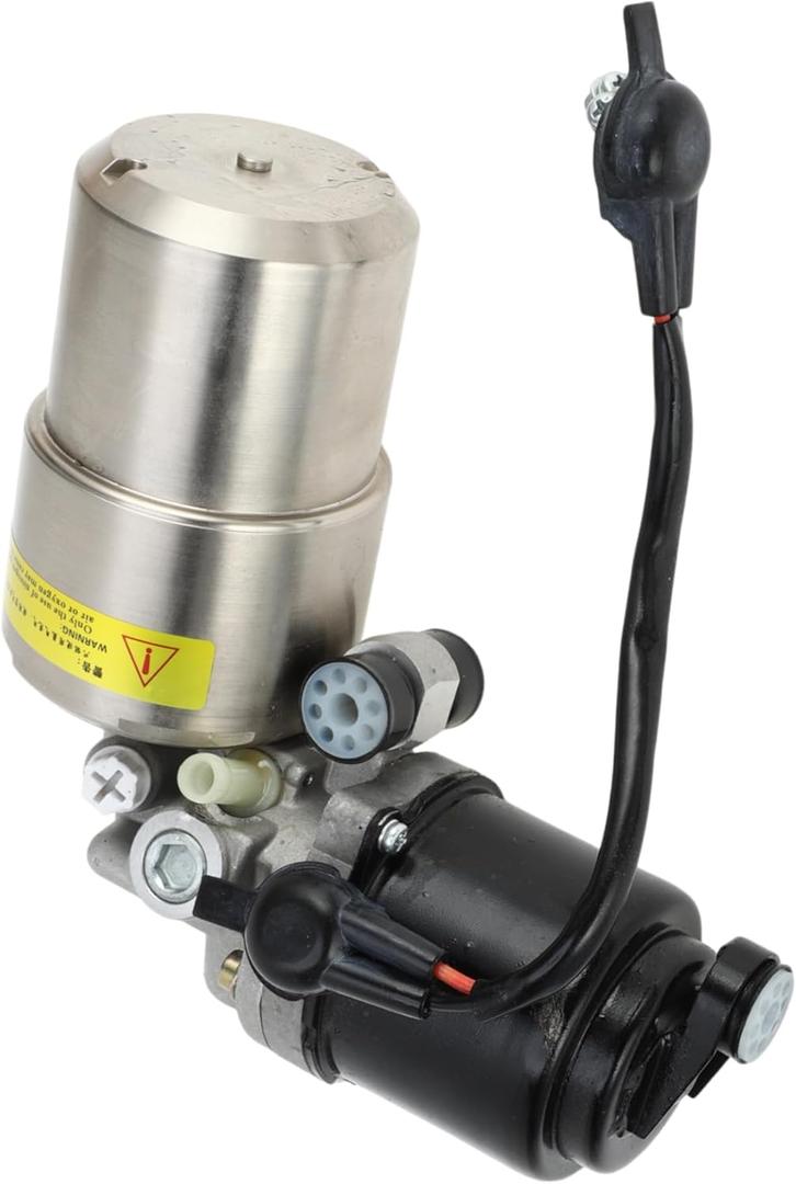 No.4707030060 ABS Pump Brake Booster Motor with Cylinder for Toyota 4 Runner for Lexus GX470 2003-2004 / 1Pcs Black Silver Tone