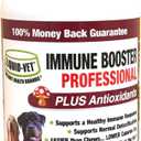 Liquid-Vet Immune Support for Dogs Antioxidant Protection & Gut Health Inulin, Beta-Glucan & Omega-3s / Fish Oil & More! - Made for Picky Eaters