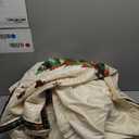 Cmfshape Velvet Christmas Quilt King Size-Cream Bedspread Comforter with Christmas Checkered Tree Pattern-Soft Lightweight Coverlet&Bedding Set-106"x96" (Green)