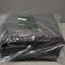 Criusia Large Storage Cubes - 13 Inch Heavy Duty Fabric Storage Bins for Shelves Closet, Cube Organizer - 8 Pack Collapsible Cube Storage Bins Baskets for Organizing Clothes Blankets Toys (Black)