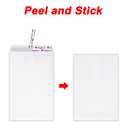 300 Pack 6x9 White Catalog Envelopes Peel & Seal Security Mailing Envelopes 120GSM Kraft Paper self Seal Envelopes for Invitations Papers Photos Documents Pictures Papers Files