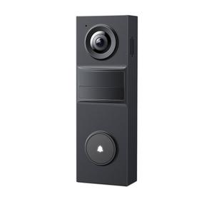 2K Wired Smart Video Doorbell - 160° Ultra-Wide View, Person Detection, 2-Way Talk, Ring Call, Night Vision, Subscription-Free Local Storage or Optional Cloud, Works with Alexa, D205
