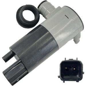 FainWan Windshield Washer Pump Compatible with Fiesta Taurus Fusion MKS Mercury Sable