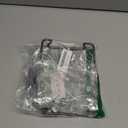 mDesign Over the Cabinet Metal Wire Small Garbage Container, Bag Holder Rack for Recycled Reusable Disposable Plastic Shopping Grocery Bags for Kitchen, Pantry, Garage, Bathroom - Graphite Gray