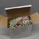 WILLBOND 8 Pieces 9.5" Mini Christmas Wreaths for Kitchen Cabinet Small Christmas Candle Rings Red Berries Wreath Pillar Candle Rings Xmas Hanging Garlands for Front Door Fireplace Window Decor