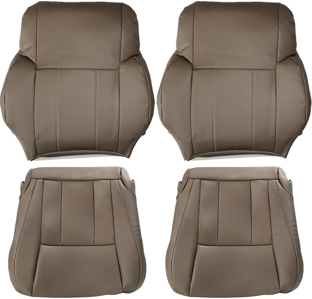 NLQR Front Both Sides Bottom & Top Back Replacement Seat Covers Compatible with Toyota 4Runner 1996 1997 1998 1999 2001 2002