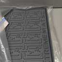 XTREME MATS Waterproof Undersink Mat (Gray 34" 1/4 x 19 1/4) Cabinet Base Liner for Bathroom Vanity Cabinets Catches Leaks Prevents Damage Flexible Driptray