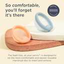 Saalt Menstrual Disc Duo Reusable Period Disc for 12-Hour Protection BPA & Latex Free Easy Removal Soft, Flexible, and Comfortable
